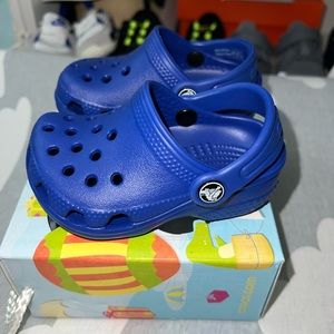 Infant boy crocs